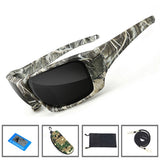 NEWBOLER Fishing Sunglasses 4 Polarized UV lens Camouflage Frame Men Women Sport Sun Glasses Camping Driving Clip Eyewear