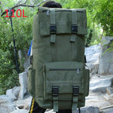 110L Large Capacity Backpack Military Tactics Molle Army Bag Men Backpack Rucksack for Hike Travel Backpacks