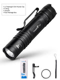 Trustfire L2 Tactical Led Flashlight Cree Xp-L Hd 1000 Lumens Powered By 14500 Aa Battery Ipx8 2 Modes Powerful EDC Torch Lights