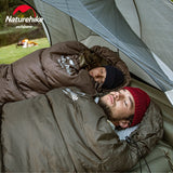 Naturehike Sleeping Bag Ultralight Compact Potable Envelope Winter Sleeping Bag Cotton Quilt Travel Outdoor Camping Sleeping Bag