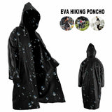 High Quality 1PC 145*68CM EVA Unisex Raincoat Thickened Waterproof Rain Coat Women Men Black Camping Waterproof Rainwear Suit