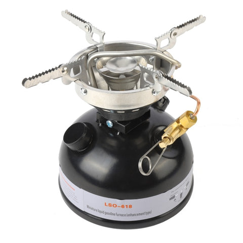 Outdoor Camping Fishing Multi-fuel Oil Stove Portable Mini Gasoline Stove Liquid Fuel Alcohol Oil Furnace Picnic Burners Stove