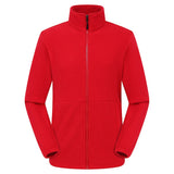 LNGXO Fleece Fabric Sweatshirts Softshell Hunting Hiking Polartec Jacket Men Women Coats Camping Outdoor Winter Fleece Jacket