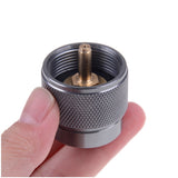 Outdoor Stove Gas Adapter Split Stove Converter Gas Tank Adaptor for Camping Cooking Picnic Camping Equipment Accessories