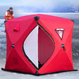 3-4 Person Use Winter Fishing Ice Plus Cotton Outdoor Thick Warm Ultralarge Camping Dressing Bathing Toilet Tent