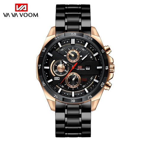 2022 New Watches Men Sport Stainless Steel Band Waterproof Casual Military Army Outdoor Run Hiking Leather часы мужские Watches