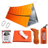 Emergency Tent Survival Kit Sleeping Bag, Waterproof Thermal Emergency Blanket, Bivy Sack ,Emergency Shelter Camping Accessories