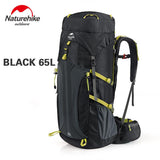 Naturehike Hiking Backpack Professional Climbing Bag 45L/55L/65L Large Capacity Outdoor Hiking Climbing Camping Travel Rucksack