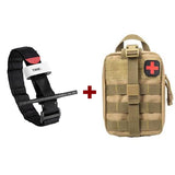 Airsoft First Aid Bag Only Molle Medical EMT Pouch Outdoor Tactical Emergency Utility Pack Outdoor Tourniquet Stap Equipment