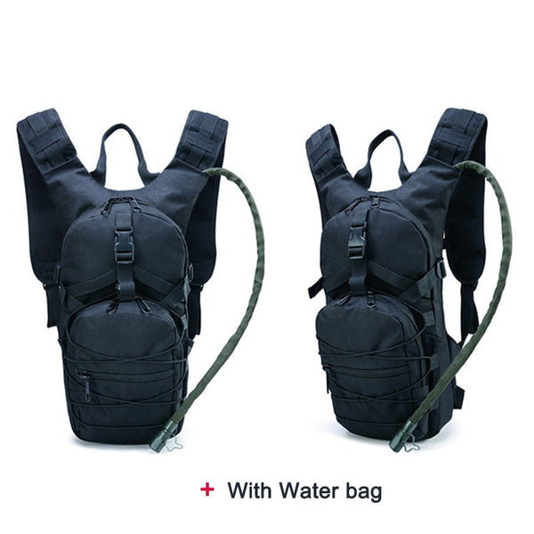 Lightweight Tactical Backpack Water Bag Camel Survival Backpack Hiking Hydration Military Pouch Rucksack Camping Bicycle Daypack