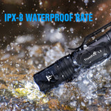 Trustfire L2 Tactical Led Flashlight Cree Xp-L Hd 1000 Lumens Powered By 14500 Aa Battery Ipx8 2 Modes Powerful EDC Torch Lights