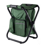 Multifunctional fishing tackle bag fishing chair backpack handbag outdoor camping storage bag