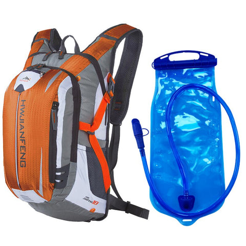 18L Outdoor Sport Backpack Climbing Hiking Running Bike Cycling Knapsack Ultralight Bicycle Bag Waterproof Hydration Rucksack