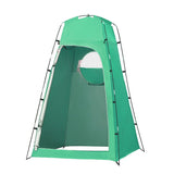 Camping Shower Tent 1.3*1.3*2.1m/4.3*4.3*6.9ft Outdoor Toilet Tent with Removable Bottom Portable Privacy Shelter Shade Tent