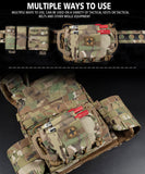 NEW Tactical Military Pouch MOLLE Rapid Deployment First-aid Kit Survival Outdoor Hunting Emergency Bag Camping Medical Kit