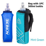 AONIJIE A7106 500ml Running Hand-held Water Bottle Storage Bag Soft Flask Kettle Holder Hydration Pack For Gym Marathon Fitness