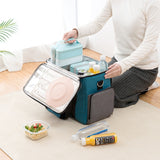 Large Capacity Cooler Bags Oxford Lunch Box Drink Beer Ice Pack Travel Picnic Backpack Thermal Food Delivery Bag Carrier