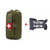 Tactical Molle Medical EDC Pouch EMT Emergency Bandage Tourniquet Scissors IFAK Pouch First Aid Kit Survival Bag Military Pack