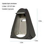 1-2 Persons Portable Privacy Shower Toilet Camping Pop Up Tent Camouflage UV Function Outdoor Dressing Photography Tents