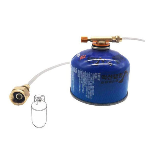 Outdoor Camping Gas Stove Propane Refill Adapter Tank Adaptor Gas Cylinder Filling Charging Gasoline Canister Burner Accessories