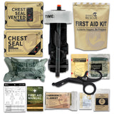 Rhino Rescue Emergency Trauma Kit Military Combat Tactical IFAK For First Aid Response Supplies