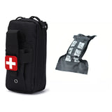 Tactical Molle Medical EDC Pouch EMT Emergency Bandage Tourniquet Scissors IFAK Pouch First Aid Kit Survival Bag Military Pack