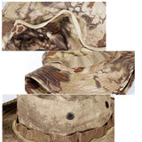 Camouflage Boonie Hat Tactical US Army Bucket Hats Military Multicam  Panama Summer Cap Hunting Hiking Outdoor Camo Sun Caps Men