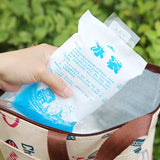 10pcs/set Cheap Insulated Reusable Dry Cold Ice Pack Gel Cooler In-customized Bag for Medical Food Lunch Box Cans Wine PVC