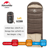 Naturehike Sleeping Bag Ultralight Cotton Winter Sleeping Bag Lightweight Waterproof Sleeping Bag Outdoor Camping Sleeping Bag