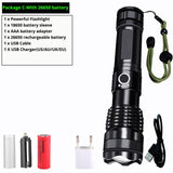 Upgrade 1000000LM XHP90 xhp50 most powerful LED Flashlight usb Rechargeable Zoom led torch Best Camping, Outdoor &amp; Emergency use