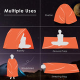 Outdoor  Life Bivy Emergency Sleeping Bag Thermal Keep Warm Waterproof Mylar First Aid Emergency Blanke Camping Survival Gear