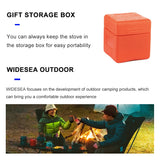 Widesea Camping Tourist Burner Big Power Gas Stove Cookware Portable Furnace Picnic Barbecue Tourism Supplies Outdoor recreation