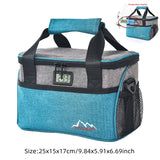 Large Capacity Cooler Bags Oxford Lunch Box Drink Beer Ice Pack Travel Picnic Backpack Thermal Food Delivery Bag Carrier