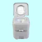 10L/20L Outdoor Portable Camping Toilet Flush Mobile RV Caravan Motorhome Boat Outdoor Squatting Elderly Stool Pregnant Movable