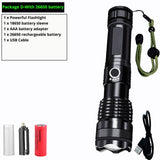 Upgrade 1000000LM XHP90 xhp50 most powerful LED Flashlight usb Rechargeable Zoom led torch Best Camping, Outdoor &amp; Emergency use