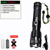 Upgrade 1000000LM XHP90 xhp50 most powerful LED Flashlight usb Rechargeable Zoom led torch Best Camping, Outdoor &amp; Emergency use