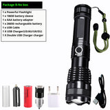 Upgrade 1000000LM XHP90 xhp50 most powerful LED Flashlight usb Rechargeable Zoom led torch Best Camping, Outdoor &amp; Emergency use