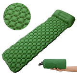 Portable Air Camping Mats Inflatable Bed Mattress Sleeping Pad Fast Filling Air Bag Super Light Inflatable Mattress with Pillow