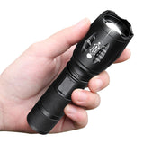 Portable Powerful LED Lamp XML-T6  Flashlight Linterna Torch Uses 18650 Chargeable Battery Outdoor Camping Tactics Flash Light