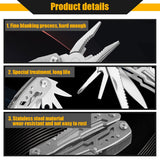Multi-tool Pocket Knife Pliers Folding Mini Portable Fold Outdoor Tactical Hunting Survival Rescue Multipurpose Pliers Repair To