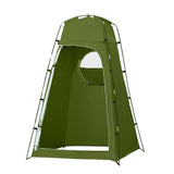 Camping Shower Tent 1.3*1.3*2.1m/4.3*4.3*6.9ft Outdoor Toilet Tent with Removable Bottom Portable Privacy Shelter Shade Tent