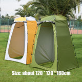 Portable Outdoor Waterproof Anti-UV Shower Bathing Tent Camping Changing Fitting Room Summer Beach Privacy Toilet Shelter Tent