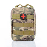 Molle Tactical First Aid Kits Medical Bag Outdoor Camping Climbing Bag Multifunctional Waist Belt Pocket Army Military EDC Pouch