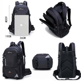 Men's 70L Outdoor Backpack Travel Climbing Rucksack Hiking Sports Camping Backpack School Bag Casual Pack For Male Female Women