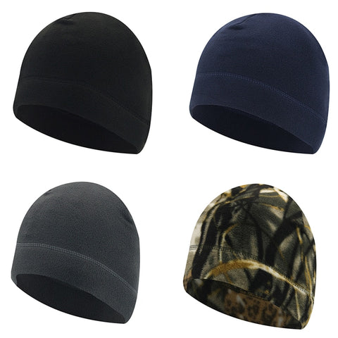 Outdoor Fleece Sports Hat Fishing Cycling Hunting Military Tactical Men Women Warm Windproof Winter Camping Hiking Caps