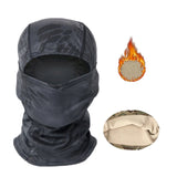 Winter Military Tactical Balaclava Warm Fleece Thermal Ski Snowboard Face Mask Bicycle Cycling Hunting Airsoft Camo Hats Scarf