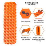 Ultralight Camping Sleeping Pad Inflatable Camping Mat Pad for Backpacking &amp; Hiking-Insulated Sleeping Mat Camping Mattress Pad