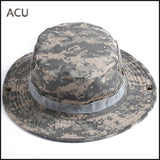 Camouflage Boonie Hat Tactical US Army Bucket Hats Military Multicam  Panama Summer Cap Hunting Hiking Outdoor Camo Sun Caps Men