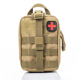 Outdoor First Aid Kit Tactical Molle Medical Bag Military EDC Waist Pack Hunting Camping Climbing Emergency Survival Bag