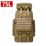 100L Large Capacity Outdoor Tactical Backpack Mountaineering  Camping Hiking Military Molle Water-repellent Tactical Bag